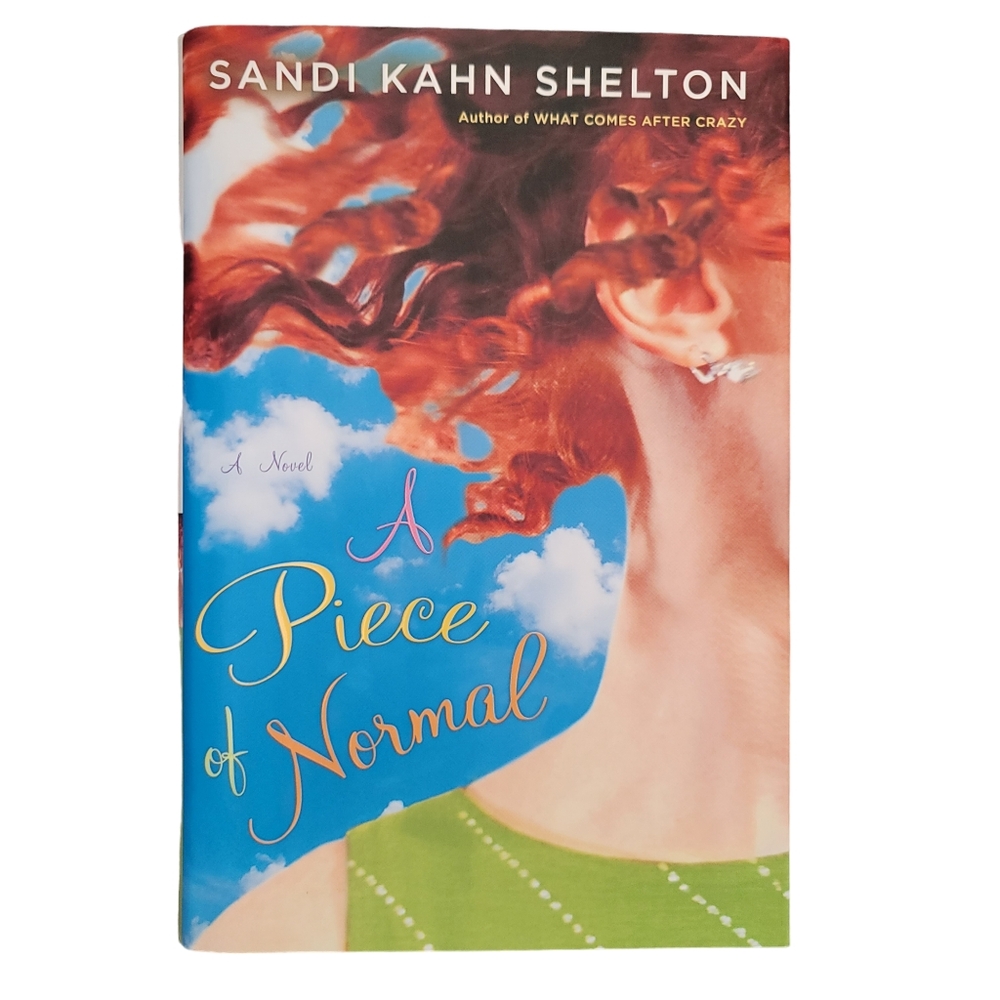 A Peice of Normal by Sandi Khan Shelton Novel Book Read Library Bookcase Home